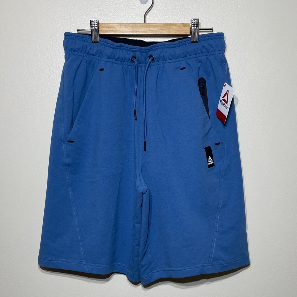 Reebox Mens Lifestyle Knit 10” Shorts SMALL